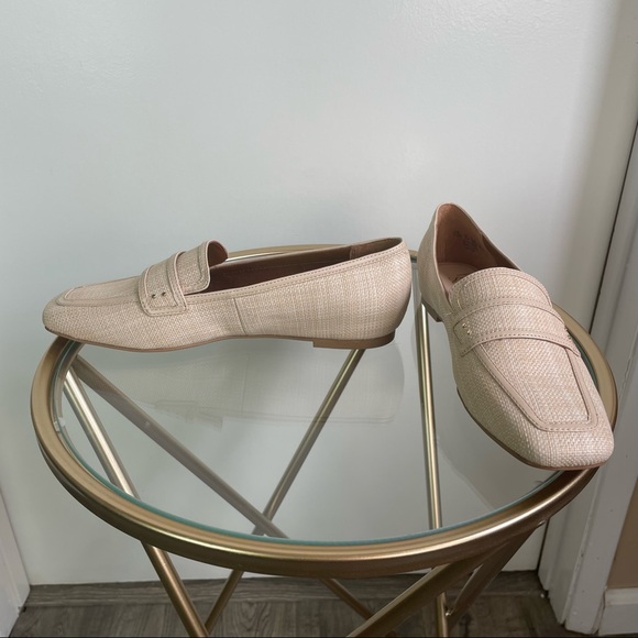 Franco Sarto Bit Strap Loafer Driving Moc Women Size 8.5 M Taupe Beige NWOB - Picture 9 of 9